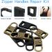 Zipper Pull Replacement - 10 Removable Zipper Pulls | Detachable Backpack Zipper Pulls | Zipper Replacement Slider | Versatile Sturdy Zipper Handle Fixer for Wallets Black Copper - Buy Online on SooperMarket.com