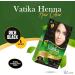 Vatika Henna Hair Colour Rich Black 100% Ammonia Free 6 x 10g Sachtes - 60g Black 10 g (Pack of 6) - Buy Online on SooperMarket.com