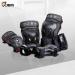 JBM Adult BMX Bike Knee Pads Elbow Pads Wrist Guards Set - Black | Protective Gear for Biking, Riding, Cycling, Multi Sports, Scooter, Skateboard - Buy Online on SooperMarket.com