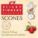 Sticky Fingers Bakeries Premium Cranberry Scone Mix - 15 Ounces - Buy Online on SooperMarket.com
