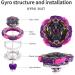 Netoke Gyro Burst Kreisel Set - 4D Metal Fusion Battle Tops & Launcher | Youth Fighting Games Competition Toys - B-169 & B-206 - Buy Online on SooperMarket.com