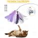 Jetczo Cat Wand Toy - Feather Replacements with Bells for Interactive Exercise - 6 Piece Set - Buy Online on SooperMarket.com