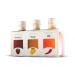 FOODOKO FINEST - Balsamic vinegar cream gift set with raspberry mango & chilli in 3x100ml bottles delicatessen from Spain