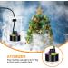 Delamiya Ultrasound Nebulizer | 12 LED Color-Changing Mist Maker for Fountains & Ponds - Premium Water Fogger with Removable Spray Protection - Buy Online on SooperMarket.com