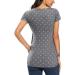 Love2Mi Maternity Breastfeeding Top - Long Sleeve V-Neck - Floral Design | Size L - Buy Online on SooperMarket.com