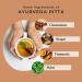 Ayurveda Tea Pitta Organic 100g (50 Cups) | Herbal Loose Leaf Tea with Liquorice Ginger Cinnamom Fennel Mint Cardamom Turmeric REPLANTEA - Buy Online on SooperMarket.com