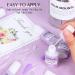 Saviland 8PCS Super Strong Nail Glue Set - 80ML Long Lasting Professional Gel Nail Glue for Nail Repair and Fake Nails - B-10ML-8PCS - Buy Online on SooperMarket.com