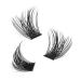 72 Pcs Mixed Length C Curl DIY Eyelash Extension Cluster Lashes - Volume Style D 8-16 - Buy Online on SooperMarket.com