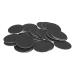 Foot File Refill Disks Replaceable Callus Removal 180 Grit Foot File Replacement Sandpaper Discs for Home
