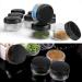 Accmor 100pcs 3g Empty Sample Containers with Lids - Cosmetic Jars + 5 Mini Spatulas - Buy Online on SooperMarket.com