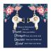 MYOSPARK Hair Stylist Gift Hair Dryer Earrings Hairdresser Gift Hair Stylist Jewelry Stylists Graduate Gift Cosmetology Gift (Hair Dryer Earrings)