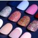 Teenitor Short Press on Nails - Glossy Glitter Fake Nails 288pcs - Buy Online on SooperMarket.com