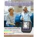 Aleshon Wrist Blood Pressure Monitor with Adjustable Cuff | 3-Color Indicator & Dual Memory | Voice | Large LCD Display | Digital BP Machine - Black - Buy Online on SooperMarket.com