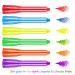 Glow in The Dark UV Face Paint Crayons Kit for Mardi Gras and Halloween - Buy Online on SooperMarket.com