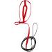 Aviator Bird Harness & Leash Made in America | Size M Red | International Shipping Available - Buy Online on SooperMarket.com