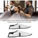 1 Pair Hair Stylist Shoe Covers Prevent Slipping Hair Dye Cape Shoes Plastic Shoe Cover Transparent Design Washable Suitable for All Sizes of Feet for Hair Cutting - Buy Online on SooperMarket.com