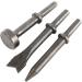 KUNTEC 9Pcs Pneumatic Chisel Tool Air Hammer Punch Chipping Bits Set 0.39 Inches Round Style Shank - Buy Online on SooperMarket.com