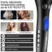 MIUOPUR Automatic Hair Curling Iron - Smart Auto Rotating Curling Wand with Ceramic Ionic Barrel & Temperature Display - Professional Styling Tool in Black - Buy Online on SooperMarket.com