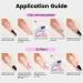 RARJSM No Wipe Clear 3D Sculpting Gel Painting Gel Polish Nail Art Designs Chrome Nail Powder Nail Charms Rhinestone Decoration Adhesive Glue Drawing Painted Sculpture Hard Gel UV LED Curing Requires - Buy Online on SooperMarket.com