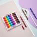 Gireatick 12PCS Matte Rainbow Colorful Liquid Eyeliner Set - Waterproof, High Pigmented Eyeliner Pen Set with Soft and Hyper Sharp Tip Brush - 12 Vibrant Colors - Buy Online on SooperMarket.com
