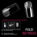 240PCS Medium Square Gel Nail Tips Set - Pre-Buffed Artificial Nails Kit - Buy Online on SooperMarket.com