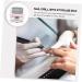 WOFASHPURET Box grinding head storage box nail display stand nails drill bits nail polishing head holder nail drill grinding bit holder practical drill bit organizer manicure tool holder large 7.5x7.5cm As Shown - Buy Online on SooperMarket.com