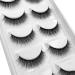 Desikixudy 3D Faux Lashes Handmade Luxurious Volume Fluffy Natural False Eyelashes 5 Pairs with Tweezers 05 - Buy Online on SooperMarket.com