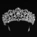 wedding crown tiara rhinestone bridal crown headband for the bride with side comb - Buy Online on SooperMarket.com