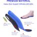 Orthotic Insoles for Plantar Fasciitis & Arch Support | Women 9-10/Men 7-8 | Shoe Inserts for Flat Feet & Foot Pain - Buy Online on SooperMarket.com