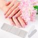 JSRQT 100 Mini Nail Files Double Sided Nail File Set Emery Board for Women Girls Acrylic Mini Nail Files Bulk Nail Buffer Professional Nail Files 180/240 Grit Manicure Tool (Silver) - Buy Online on SooperMarket.com