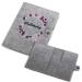 Cozy Racoon Mutterpass Cover - Pink Felt Hexagon | Made in Germany | Personalized Gift for Pregnant Mothers | Includes Pockets for Insurance Card & Ultrasound Images - Buy Online on SooperMarket.com