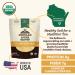 Organic Yellow Cornmeal 5lb by Doudlah Farms - Vegan, Non-GMO, USA Grown | Ideal for Cornbread, Muffins, Pancakes | Regeneratively Farmed | 5lb Pack - Buy Online on SooperMarket.com