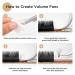 Premium LASHVIEW CC Curl 0.03mm Eyelash Extensions | 8-15mm Mixed Lengths | Faux Mink Russian Volume Lashes | Professional Salon Use - Buy Online on SooperMarket.com