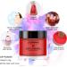 Lofuanna Dip Powder Nail Kit Starter-Red Nail Dipping Powder with Base&Top Coat&Activator&Brush Saver No UV/LED Needed DIY French Nail Art Manicure Easy to Apply for Home or Salon Use 015 - Buy Online on SooperMarket.com