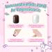 144Pcs Kids Christmas Style Press on Nails | Quick Stick on Fake Nails for Girls | Full Cover Acrylic Nail Kit | Children's Nail Decoration Set - Buy Online on SooperMarket.com