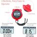 BESTWYA Digital Stopwatch Large Screen Handheld Count Up Timer - Time Calendar Clock Function (Pack of 8) - Buy Online on SooperMarket.com
