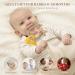 ClDy Bite Ring for Babies | BPA-Free Silicone Teething Toys | Ocean Brown | Soothing & Stimulating Gum Relief for Infants 3 Months+ - Buy Online on SooperMarket.com
