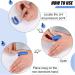Acupuncture Point Massage Clip - Blue Plastic 2-Piece Acupressure Tool for Migraine Relief - Buy Online on SooperMarket.com