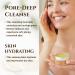 Ecodrop Cleansing Balm and Makeup Remover - 50ml | Sustainable Makeup Remover Balm | Pore-Deep Cleanser | Nourishing Skin Cleansing Balm with Moringa Rose Geranium Chamomile & Rosemary Oil | Natural - Buy Online on SooperMarket.com