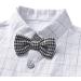 AmzBarley Baby Boys Formal Tuxedo Romper with Bowtie- Black 3-4 Years - Buy Online on SooperMarket.com