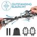 Henoty 19-Spikes Ice Cleats for Hiking Boots - Snow Grips for Women, Men, and Kids | Safe Traction for Hiking, Fishing, Climbing, and Mountaineering - Buy Online on SooperMarket.com