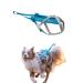 Non-stop dogwear FREEMOTION Harness 5.0 |111| Blue/Grey | Dog harness for all sports size:3 gray/blue gray/blue 3