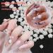 3D Flower Nail Charms 200 Pcs White Acrylic Camellia Rose Flower Nail Art Charms Nail Rhinestones Gems Nail Accessories for DIY Nail Art Design Jewelry Making (White) - Buy Online on SooperMarket.com