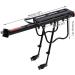 Voilamart Rear Bike Rack - Adjustable Aluminum Alloy Cargo Rack | 120 lbs Capacity | Easy Install - Buy Online on SooperMarket.com