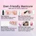 Lofuanna Poly Gel Nail Kit - Light Pink Poly Extension Gel Starter Kit with Lamp, Brush & Slip Solution - Nail Strengthening DIY Set for Beginners - Buy Online on SooperMarket.com
