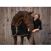 Equilyx Sweat Ceiling Horse Blanket | Perfect Fit Fleece | Moisture Absorbing Breathable Warming Transport Blanket (Black 145) - Buy Online on SooperMarket.com