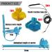 DKDDSSS 2 PCS Bird Harness Pet Parrot Leash Training Supplies Parrot Harness Leash Outdoor Adjustable for Cockatiel Mynah Monk Parakeet Macaw (Blue and Yellow) - Buy Online on SooperMarket.com
