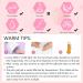 Saviland Poly Nail Gel Kit - Pink Series 7 Colors Nail Extension Set with 48W Nail Lamp and Manicure Tools - for Salon Quality Nails at Home - Buy Online on SooperMarket.com