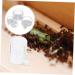 Mipcase 2pcs Ant Water Feeder Tortoise Water Dish Reptile Water Dish Cup Insect House Transparent Acrylic - Buy Online on SooperMarket.com