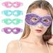 Cooling eye mask gel cooling mask eyes reusable cooling eye mask cooling goggles eyes cool pads for migraines hot cold therapy dry swollen eyes (b)